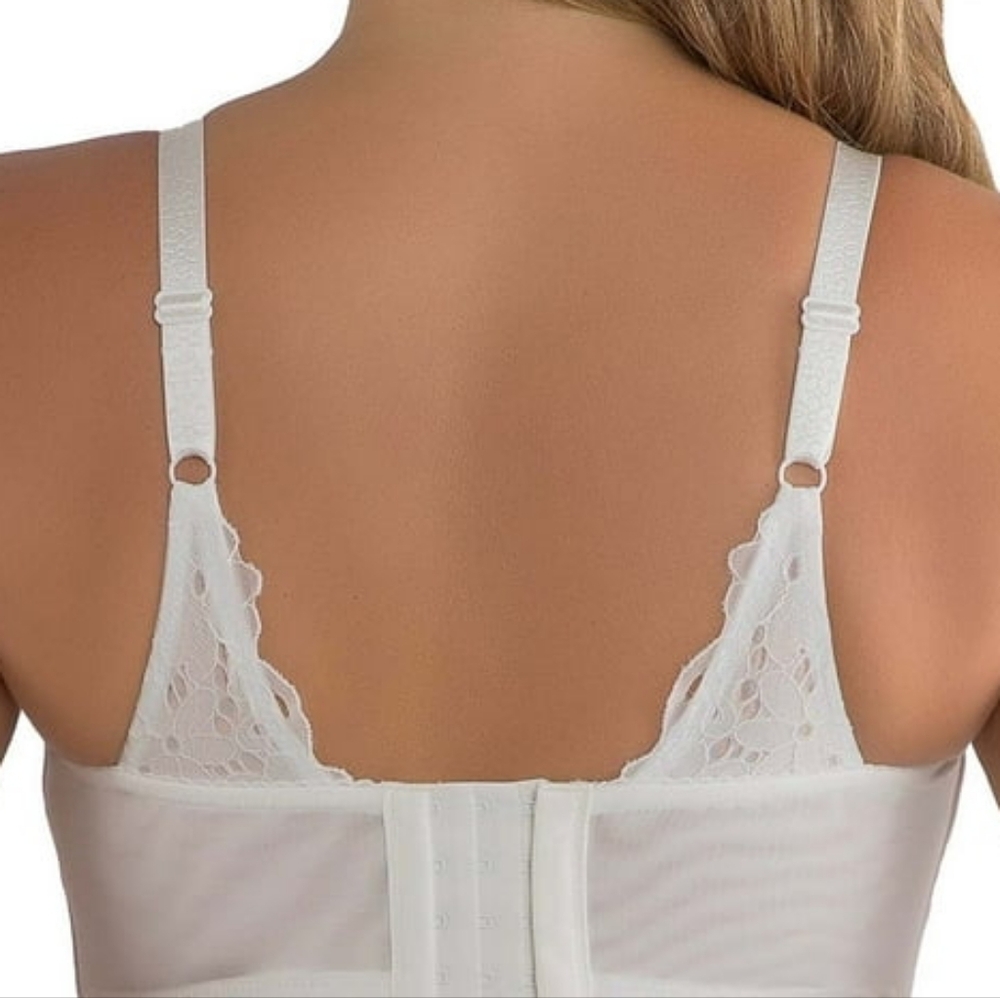 NWT - PARFAIT - Pearl White - Mia Daisy Wire-Free Longline Bralette - Picture 3 of 9
